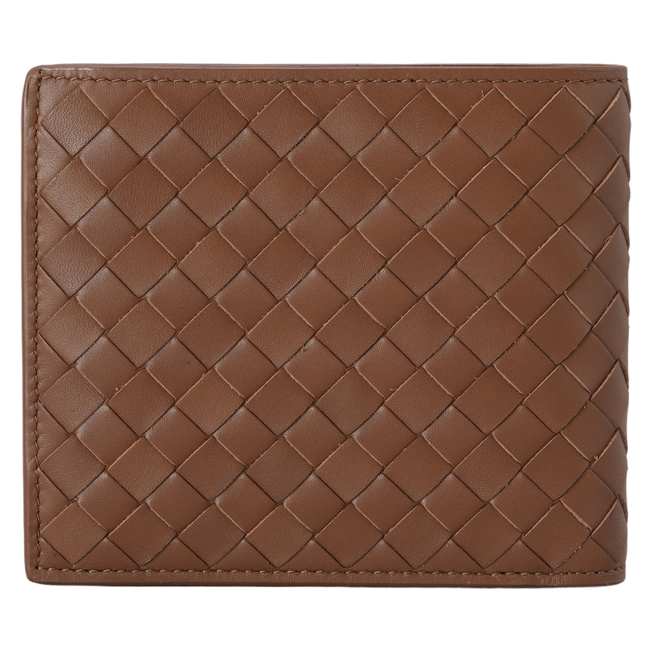 BOTTEGA VENETA(USED)보테가베네타 인트레치아토 남성 반지갑 브라운